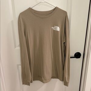The North Face Men's Long Sleeve Shirt in Brown